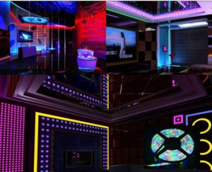 شريط LED متعدد الالوان ريموت 5 متر - Image 2