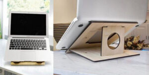 ستاند تبريد لاب توب خشب - Image 3