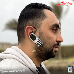 موبايل عفروتو  Mini small phone بالجراب - Image 2