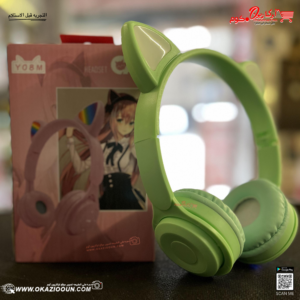 سماعه هيدفون باضاءه Cat Headphone y08m - Image 3