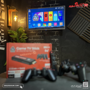 فلاشه بلايستيشن وايرليس ومحول شاشه سمارت 2ف Game Stick TV android 8K - Image 3