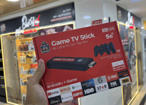 فلاشه بلايستيشن وايرليس ومحول شاشه سمارت 2ف Game Stick TV android 8K - Image 13