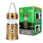 كشاف طوارئ بالطاقة الشمسية وشاحن موبايل