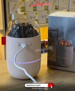فواحة بركان USB – إضاءة عصرية وتعطير بأي عطر - Image 2