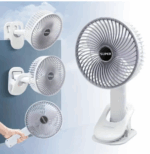 مروحه سطح مكتب متعددة الوظائف، قابلة للتعديل والتثبيت وتصميم قائم