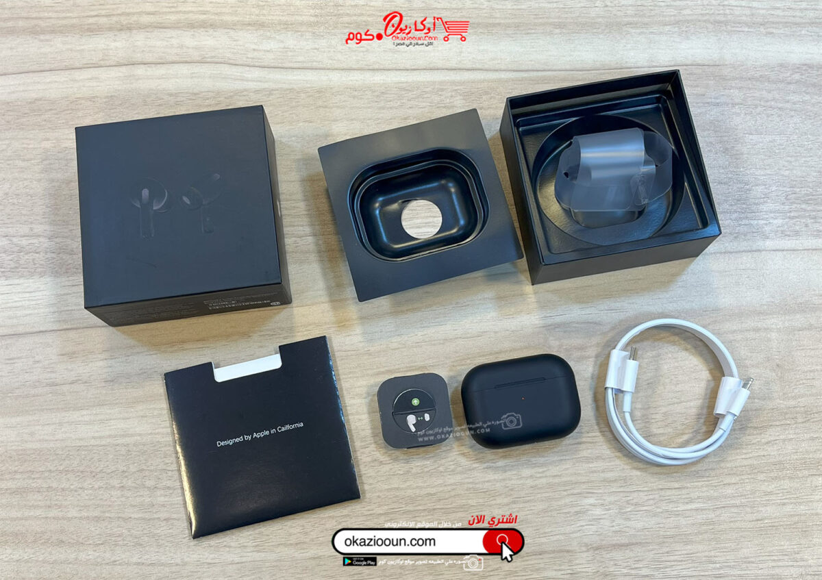 ايربودز برو 1 اسود airpods pro1  black - Image 4