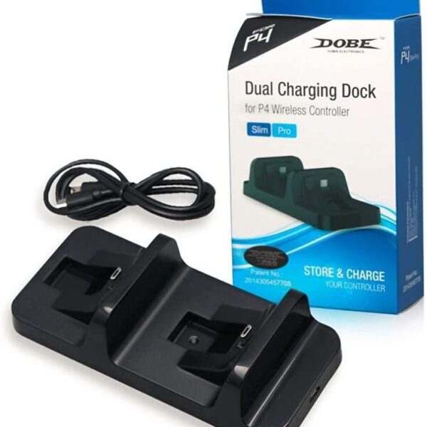 شاحن دراعات PS4 من دوبي بتقنية USB