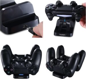 شاحن دراعات PS4 من دوبي بتقنية USB - Image 3