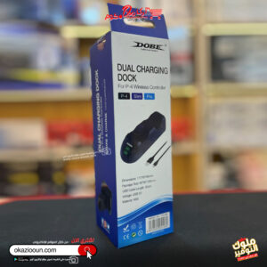 شاحن دراعات PS4 بشاشه من دوبي USB - Image 7