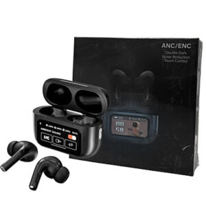 بشاشه وتطبيق A9pro2 - لون اسود