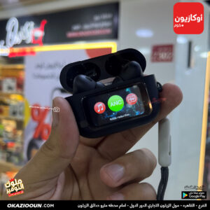 بشاشه وتطبيق A9pro2 - لون اسود - Image 4