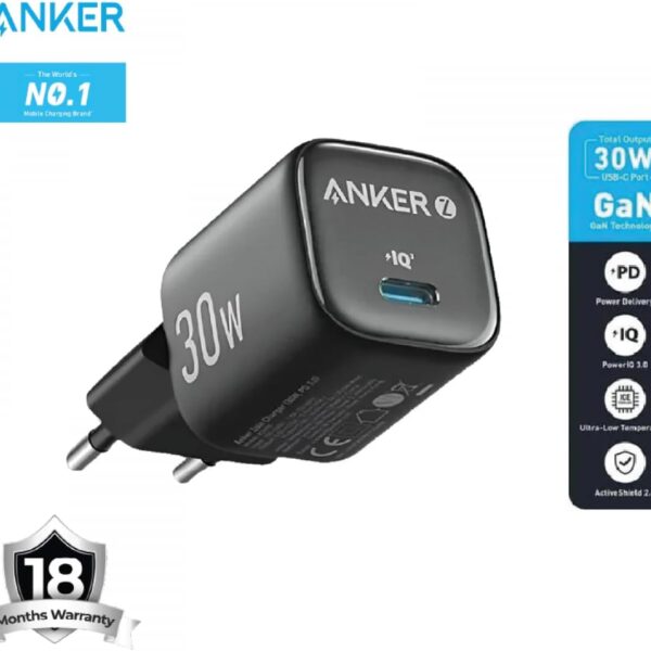 شاحن انكر USB C بقوه 30 واط شاحن ذكي سريع IQ